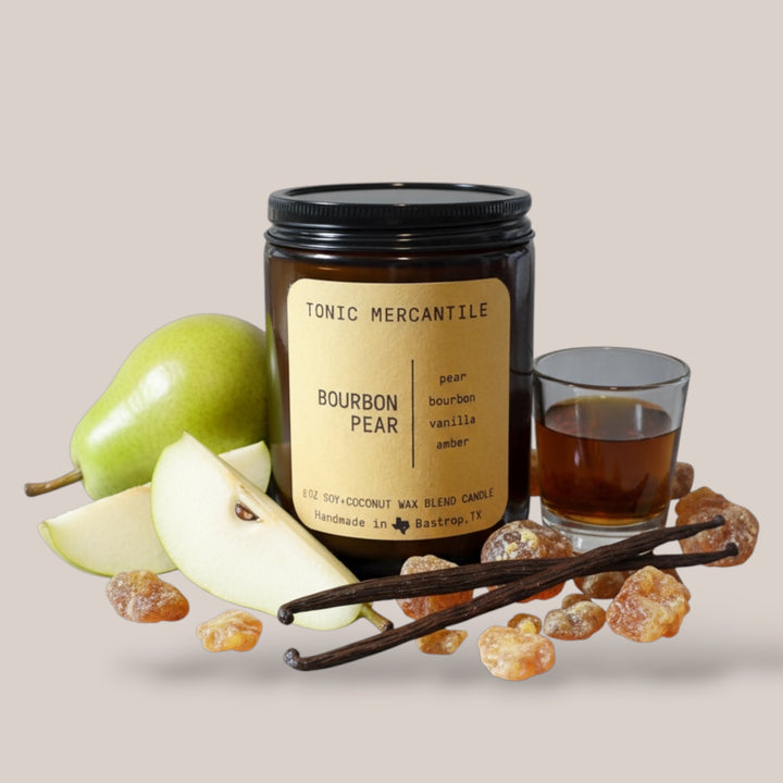 Bourbon Pear Candle