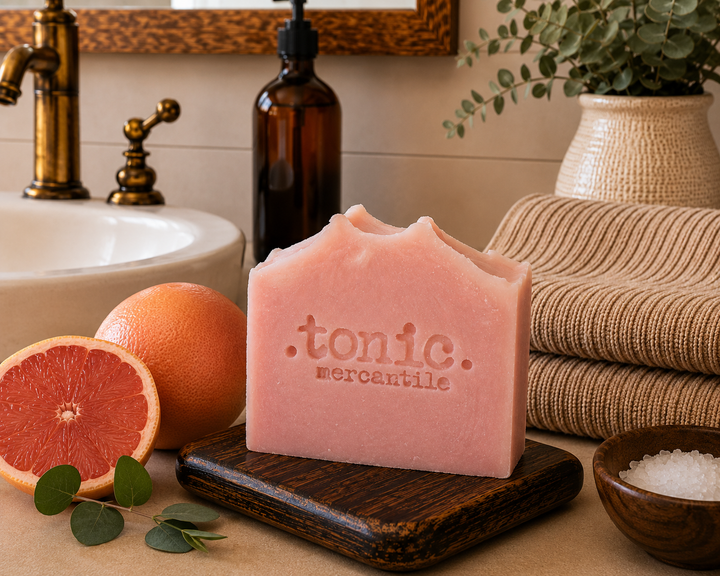 Pink Grapefruit Essential Oil Bar