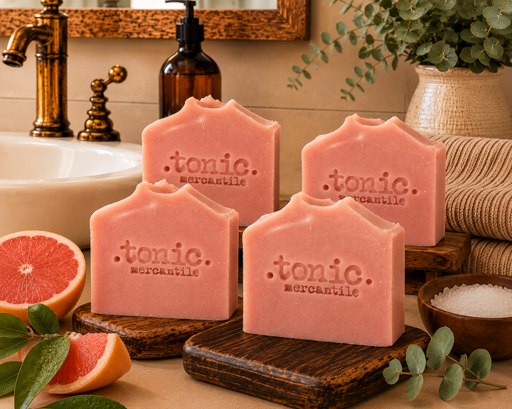 Pink Grapefruit Essential Oil Bar