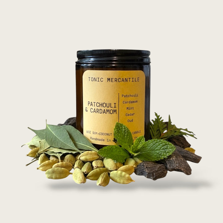 Patchouli & Cardamom Candle