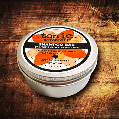 Orange & Clove Shampoo Bar