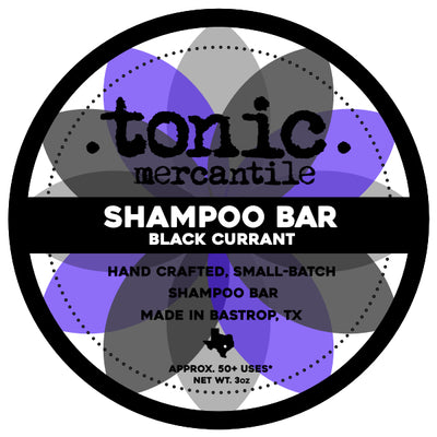 Black Currant Shampoo Bar - Tonic Mercantile