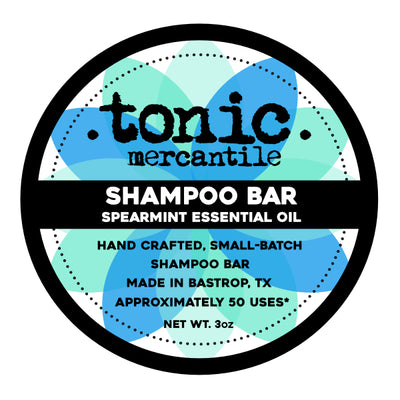Spearmint Shampoo Bar - Tonic Mercantile