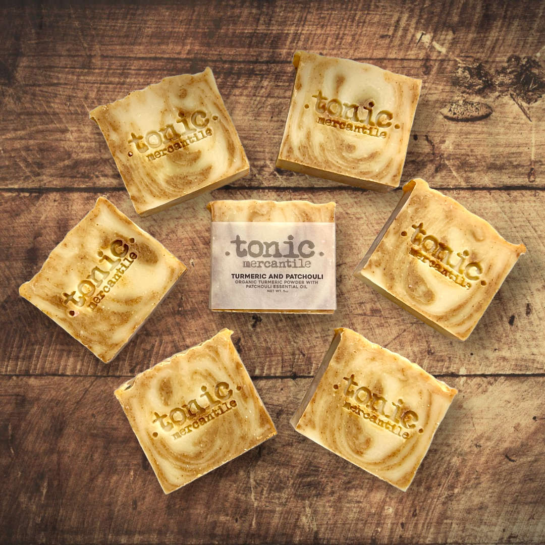 Turmeric and Patchouli Soap Bar - Tonic Mercantile