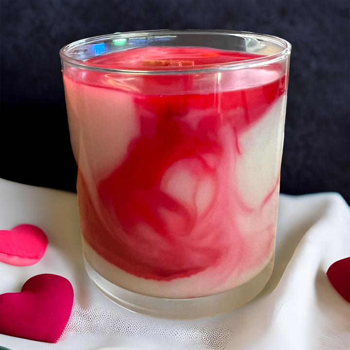 Be My Valentine's Day Marbled Candle - 9oz